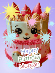 Happy Birthday Morgan GIF