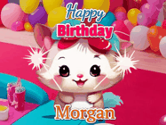 Happy Birthday Morgan GIF