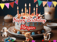 Happy Birthday Morgan GIF