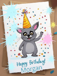 Happy Birthday Morgan GIF