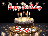 Happy Birthday Morgan GIF