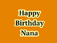Happy Birthday Nana GIF