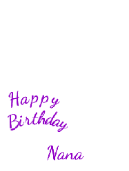 Happy Birthday Nana GIF