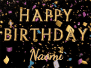 Happy Birthday Naomi GIF