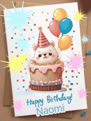 Happy Birthday Naomi GIF