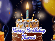 Happy Birthday Naomi GIF