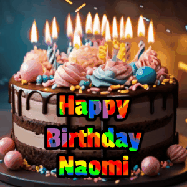 Happy Birthday Naomi GIF