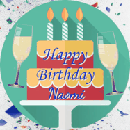 Happy Birthday Naomi GIF