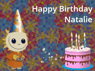 Happy Birthday Natalie GIF
