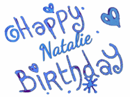 Happy Birthday Natalie GIF