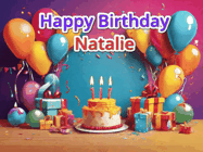 Happy Birthday Natalie GIF