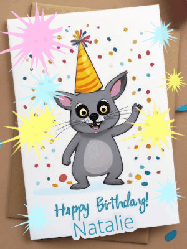 Happy Birthday Natalie GIF