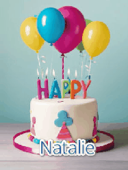 Happy Birthday Natalie GIF