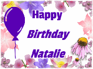 Happy Birthday Natalie GIF