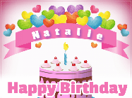 Happy Birthday Natalie GIF