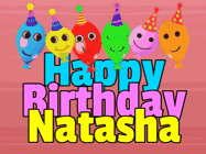 Happy Birthday Natasha GIF