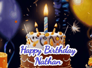 Happy Birthday Nathan GIF
