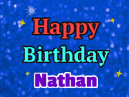 Happy Birthday Nathan GIF