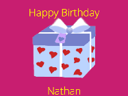 Happy Birthday Nathan GIF