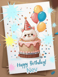 Happy Birthday Nev GIF