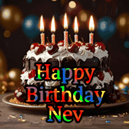 Happy Birthday Nev GIF