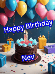 Happy Birthday Nev GIF