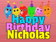 Happy Birthday Nicholas GIF