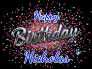 Happy Birthday Nicholas GIF