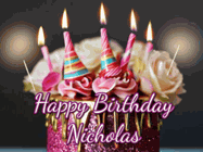 Happy Birthday Nicholas GIF