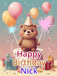 Happy Birthday Nick GIF