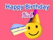 Happy Birthday Nick GIF