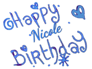 Happy Birthday Nicole GIF