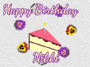 Happy Birthday Nikki GIF