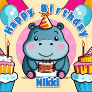 Happy Birthday Nikki GIF