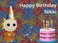 Happy Birthday Nikki GIF