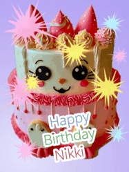 Happy Birthday Nikki GIF