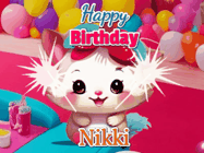 Happy Birthday Nikki GIF