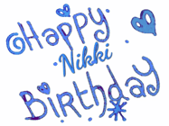 Happy Birthday Nikki GIF