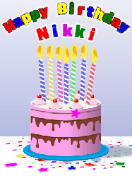 Happy Birthday Nikki GIFs