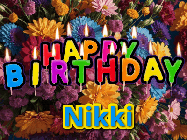 Happy Birthday Nikki GIF