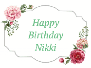 Happy Birthday Nikki GIF
