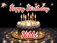 Happy Birthday Nikki GIF