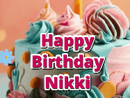 Happy Birthday Nikki GIF