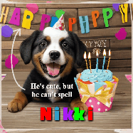 Happy Birthday Nikki GIF
