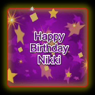 Happy Birthday Nikki GIF