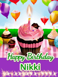 Happy Birthday Nikki GIF