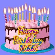 Happy Birthday Nikki GIF