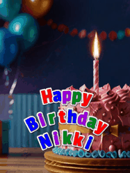 Happy Birthday Nikki GIF