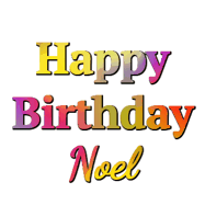 Happy Birthday Noel GIF