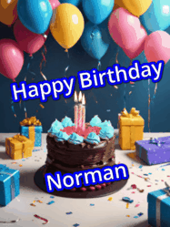 Happy Birthday Norman GIF
